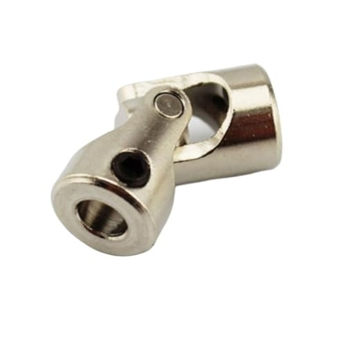 Giunto universale girevole per alberi, Connettore motore di accoppiamento albero giunto universale Foro interno da 2-12 mm for auto barca(3.17mm to 3.17mm)