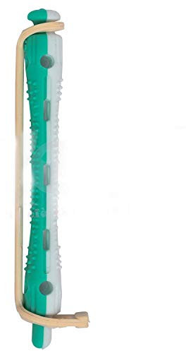 BIGODINO BIANCO/VERDE PERMANENTE 6MM PER CAPELLI PARRUCCHIERE CONF12