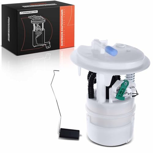 Frankberg Pompe à carburant, pompe à essence | sans capteur de pression, 4 broches, 9687218480; Compatible avec: 407 Coupé 6C, C5 II RC, C5 III Break RW