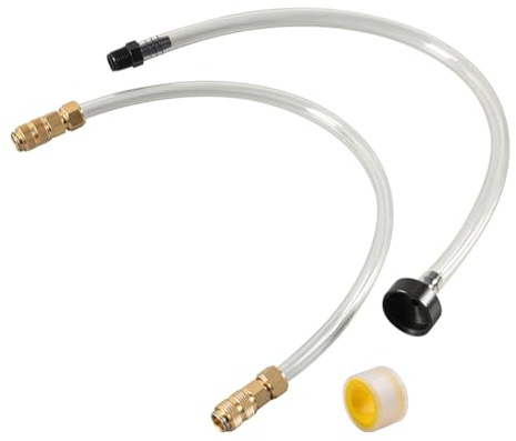 ANCLLO Kit de Purge de Bateau Système de Direction Hydraulique Tube Tuyau de Remplissage Kit de Purge de Bateau Marin Accessoires pour Barre Hydraulique Seastar