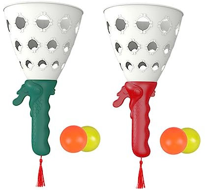JOINPAYA 1 Set Jungen und Mädchen Outdoor-fangspiel Fangspielzeug für Jungen und Mädchen Interaktives Spielzeug Fangbecher Fangbälle Aus Kunststoff für Die Feinmotorik