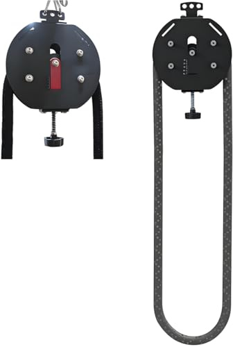 GJBMXSM Entraîneur à Corde sans Fin,Système Poulie à Câble Portable avec Résistance Réglable,équipement De Gym à Domicile pour Exercices Préhension,Bras,Dos,Coordination Corporelle ManualModel
