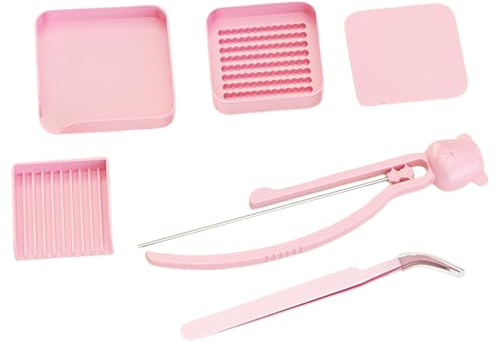 Mini Fuse Beads Kit För Smältpärlor Bärbar Verktygslåda För Pärlarbete Med | Verktygssats För Smältpärlor För Ungdom, Tonåringar, Fru, Man, Son, Dotter, Familj