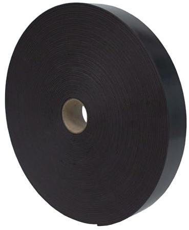 Dalsys 30m Ruban de masquage autoadhésif 45mm noir, isolation acoustique