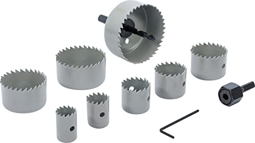 BGS Diy 50315 | hålsågs-set | Ø 19–64 mm | djup 24 mm | 11 st.