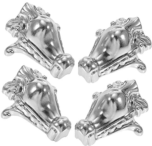 HOMSFOU 4pièces Boîte De Zinc Protections Angle pour Boîte à Bijoux Décoratives Et Résistantes