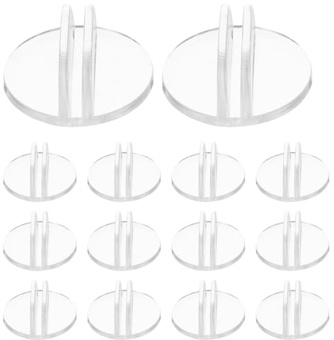 TOVINANNA Porta Biglietti da Visita Trasparente 50 Pezzi, Espositore Porta Carte Multiplo Verticale in Plastica Resistente, Organizer per Ufficio e Casa per Visualizzazione e Archiviazione