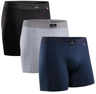 DANISH ENDURANCE Calzoncillos Boxer Hombre, Algodón, Pack de 3 y 10