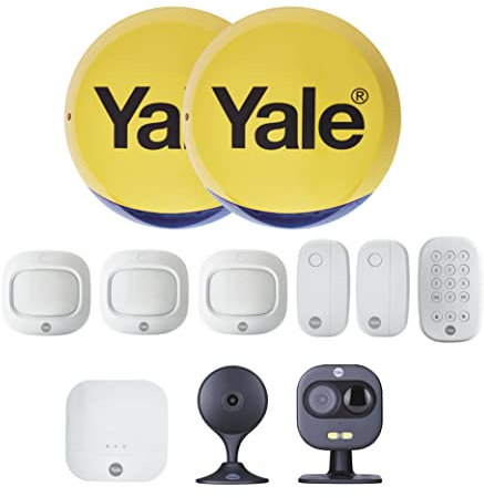 Yale IA-345 Sync Home Security System – 11 Piece Kit