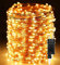 Guirlande Lumineuse 200M 2000 LEDs Lumières d'arbre de Noël Fil de cuivre Décoration Extérieur Intérieur Étanche avec Adapteur Alimentation, Chaine de Lampe pour Arbre,Fête,Mariage,Jardin,Halloween