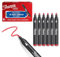 Sharpie Creative Marker Acryl-Farbstifte | Wasserbasierte Farbmarker mit Rundspitze | Schulsachen | Rot | 6 Stück