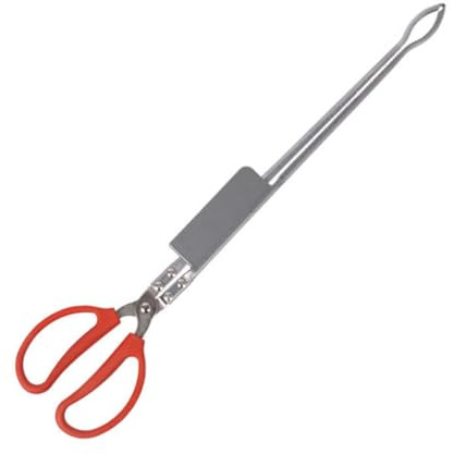 Beavorty Pinza Multifunzione in Acciaio Inox 52cm per Granchi, Anguille e Aragoste, Morsetto Antiscivolo Leggero e Portatile per Pesca e Cucina