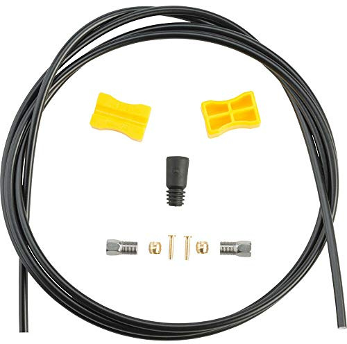Shimano SM-BH59-JK Low Pressure Disc Brake Hose Kit - Straight Caliper Caliper Connector, 2000mm, Black