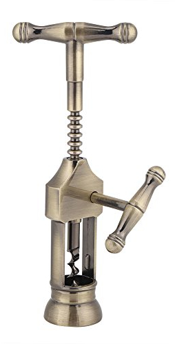 Zerodis Weinöffner Flaschenöffner Korkenzieher Portable Retro Rotweinflasche Cork Puller Bar Tools Edelstahl