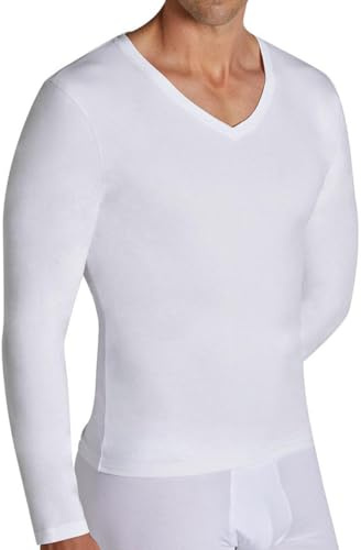 YSABEL MORA - Camiseta Interior Térmica Manga Larga Cuello Pico, Ideal para Climas Fríos, Tejido Suave y Transpirable, Ajuste Cómodo, Ropa Interior de Invierno para Hombre y Mujer.