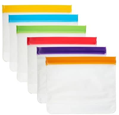 6 Lakeland Reusable Leakproof Food Bags