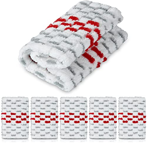 6 Stück Bodenwischer Ersatzbezug für Vileda Ultramat / Ultramax / Ultramax Turbo / UltraMax 1-2 Spray Wischbezug, Waschbar Mikrofaser Wischpad Ersatzteile für Alle Böden