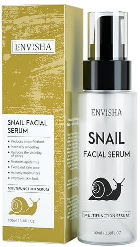 Sérum hydratant pour le visage d'escargot avec filtre à sécrétions d'escargot pour peaux ternes et ridules, anti-âge, soin des rides, nutrition de la peau