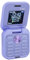 Teléfono Móvil Plegable 2G, Mini Teléfono Móvil Plegable con Doble Nano SIM, Pantalla de 1,77, Radio FM, Linterna LED, Teléfono Móvil Plegable Más Pequeño para Personas Mayores