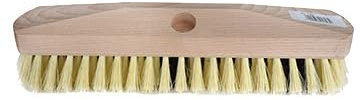 Cepillo para fregar – Madera con cerdas Tampico – Cepillo de fregar – Ideal para limpiar el balcón, la terraza, el jardín, el interior y el exterior – 30 cm – 703