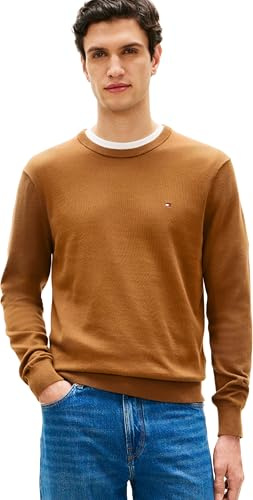 Tommy Hilfiger Jersey Hombre Essential Cotton con Cuello Redondo