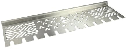 Grillrost.com Das Original Edelstahl Multistation | Warmhalterost für Weber Genesis II 300er Baureihe | mit Drumstick Halterung | extra tief