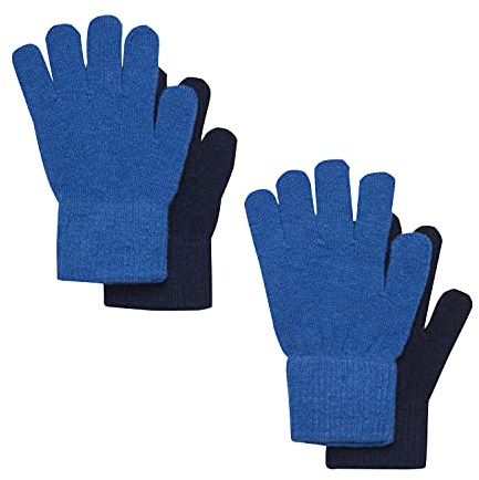 Celavi Unisex Baby Magic Gloves Fingerhandschuhe, Bright Cobalt, 1 Jahr EU