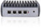 VENOEN Firewall Mini PC Celeron J4125, Lüfterloser PC 2.5Gbe 4 LAN, Micro Firewall Appliance, 8GB DDR4 RAM 128GB SSD, HD, VGA, USB3.0, WiFi, SIM-Steckplatz, Server/Router PC, Firewall Software