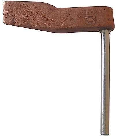 1PEZZO MAZZA IN RAME PER SALDATORI A GAS gr. 200