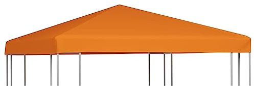 Furniture Select Gazebo Abdeckhaube, 310 g/m, 3 x 3 m, orange
