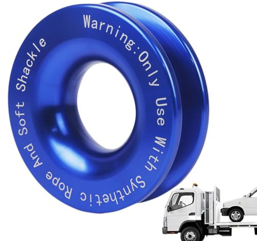 Kit de recuperación de heladas blandas, 41, 000 libras Anillo de recuperación suave | Kit de accesorios para, anillo de remolque pesado, polea de bloque de vehículo todo terreno