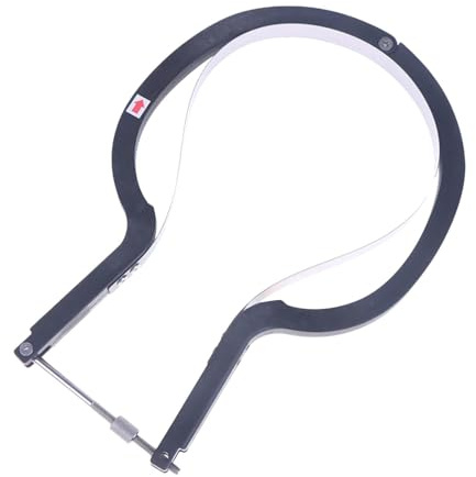 Mångsidig gummiskärare - nylon justerbar bågrackettrimmer, precisionspaddlar gummiskärverktyg, slitstark knivskäranordning, ergonomisk handtagsdesign för vuxen idrottsstudent nybörjare
