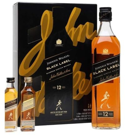 Johnnie Walker Black Label 12 Year Old Gift Pack