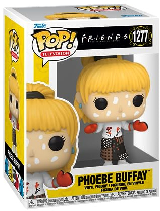 Funko Pop! TV: Friends - Phoebe Buffay - 1/6 Odds for Rare Chase Varianticken Pox- Figurine en Vinyle à Collectionner - Idée de Cadeau - Produits Officiels - Jouets pour Les Enfants et Adultes