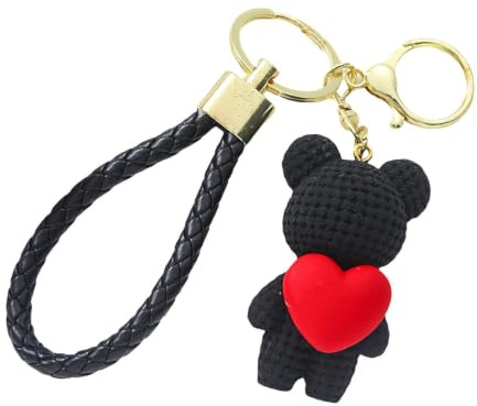 Bag Keychain Bear, Bear Nyckelringar 3D Ornaments Hänge Nyckelringar