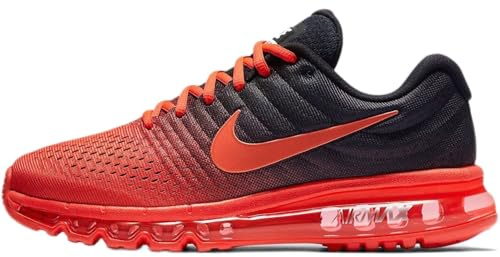 Nike Herren-Laufschuhe Air Max 2017 (849559-6) Rot/Schwarz Größe: 11