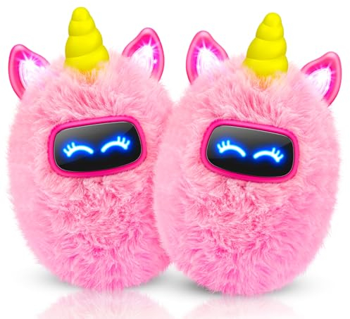 iKidiki Einhorn Walkie Talkie Kinder, Geschenke Mädchen 3 4 5 6 7 8 9 10 Jahre Spielzeug Mädchen 3-10 Jahre Einhorn Geschenke für Mädchen Outdoor Spielzeug