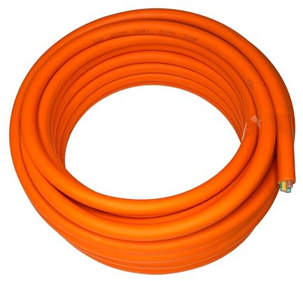Heavy Duty Flexible Rubber Power Cable, 3 Core, 2.5mm², H07RN-F Orange High Visibility, Indoor/Outdoor Use - Various Lengths (3x2.5mm², 2, meter)