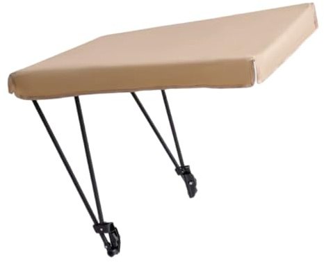 Syutokul Stolsmarkis, extra stor strandstolsparasoll med justerbar klämma för strandcamping utomhus-khaki
