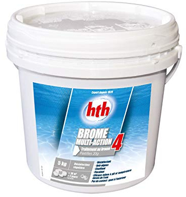 Happy Garden Pastilles 20g de Brome HTH pour Piscine