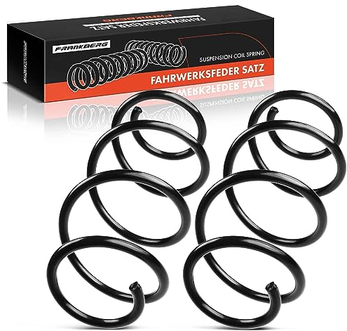 Frankberg 2x Federn Fahrwerksfeder Vorderachse Kompatibel mit Clio III 2010-2012 Modus/Grand Modus 2010-2021 Replace# 540101261R