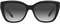 Emporio Armani Damen 50178G Sonnenbrille, Schwarz