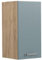 Vicco Hängeschrank R-Line, hängender Küchenschrank, Blau-Grau/Goldkraft Eiche, 30 cm