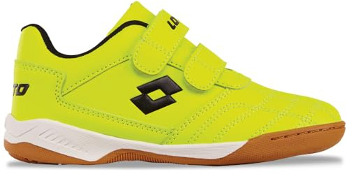 Lotto Scarpe da Ginnastica Unisex per Bambini Pacer K, Fr Yellow Black, 37 EU
