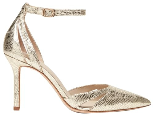 PAIGE Women's Simona Pump, Light Gold, 9.5