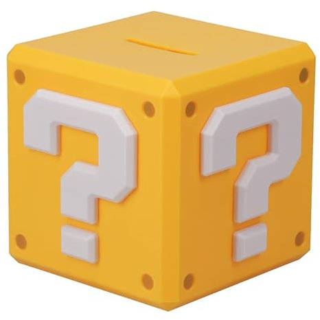 Paladone Prodotti Super Mario Question Block Salvadanaio Multi, Taglia Unica