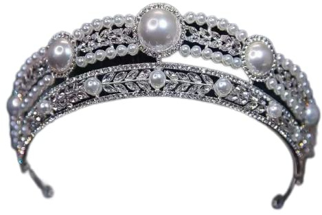 Bridal Tiara Crystal Crown - Luxury Rhinestone Pageant Diadem Headband Wedding Hair Accessory for Brides