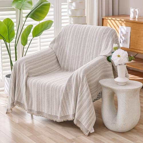 Erke Small Chair Recliner Cover Sheet Blanket, Machine Washable Non Slip Chenille Armchair Throw Cushion Slipcover for Pets, Slipper Chairs Bed Slip Covers Furniture Decor Protector