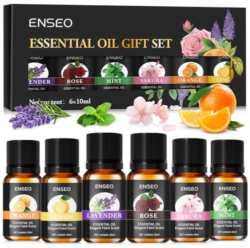 60ml oli essenziali aromatici,Oli Essenziali per Massaggio e Relax,Olio Essenziales per Diffusori,Aromatici olio per Massaggio Corpo,Nutre la Pelle,Aiutare a Dormire,Candele Fai da Te
