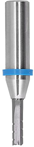 Fraise à 3 lames en acier au carbone de haute qualité pour le travail du bois, fraise brute, couteau à rainurer pour les projets de menuiserie, diamètre de tige de 1/2 po (T02)